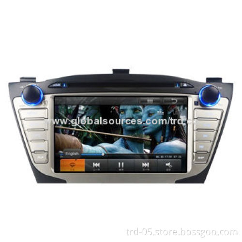 IX35, In-dash 2-DIN DVD and GPS Player with 7'' Touchscreen, TV/Bluetooth/iPod